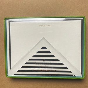 Kate Spade Talk is Chic Notecard Set New